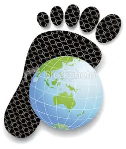 Vector Carbon Footprint - Australia