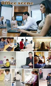 Office scene