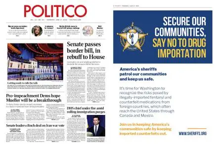 Politico – June 27, 2019