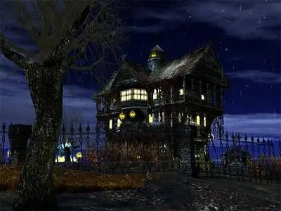 3-D Haunted Halloween Screensaver 