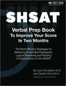 SHSAT Verbal Prep Book To Improve Your Score In Two Months
