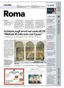 la Repubblica Roma - 21 Aprile 2018