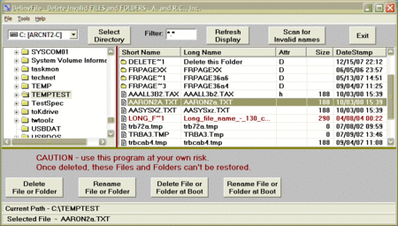 DelinvFile 5.01 Build 5.1.0.111