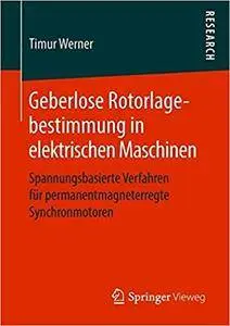 Geberlose Rotorlagebestimmung in elektrischen Maschinen: Spannungsbasierte Verfahren für permanentmagneterregte Synchronmotoren