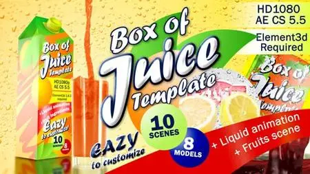 Videohive Box of Juice Template 15577952