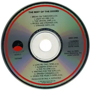 The Doors: The Best Of The Doors (1985)