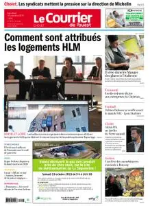 Le Courrier de l'Ouest Cholet – 18 octobre 2019