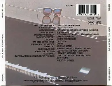Elton John - Here And There (1976) [2CD, Remastered]