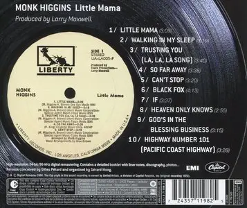 Monk Higgins - Little Mama (1972) [Remastered 2004]