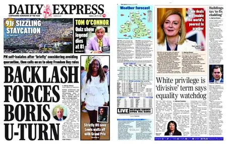 Daily Express – July 19, 2021
