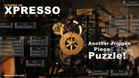 cmiVFX - Cinema 4D XPresso Volume 1