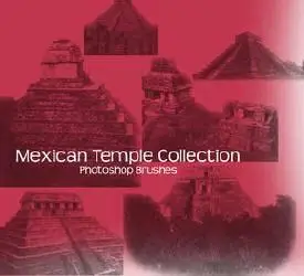Mexican Temple brushes for Photoshop