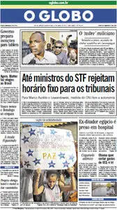 Jornal O Globo - 14 de abril de 2011