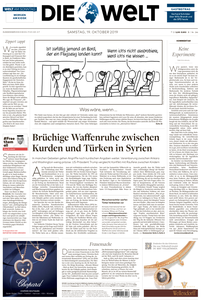 Die Welt - 19 Oktober 2019