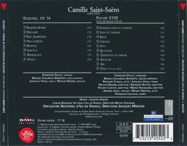 Jacques Mercier, Orchestre National d'Ile de France - Saint-Saëns: Requiem, Psalm XVIII (1997)