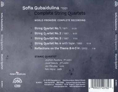 Stamic Quartet - Sofia Gubaidulina: Complete String Quartets (2012)