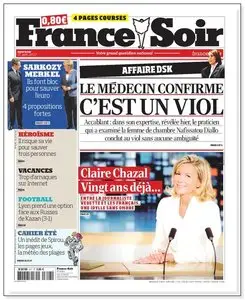 France Soir - Mercredi 17 Aout 2011