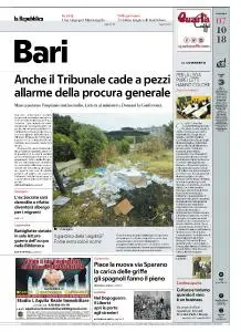 la Repubblica Bari - 7 Ottobre 2018