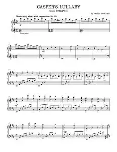 Casper's Lullaby - James Horner (Piano Solo)
