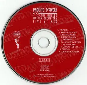 Paquito D'Rivera & The United Nation Orchestra - Live At Manchester Craftsmen's Guild (1997)