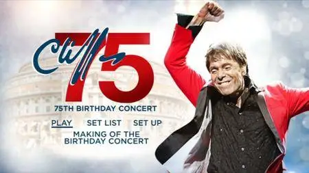 Cliff 75: Cliff Richard's 75th Birthday Concert at The Royal Albert Hall (2015)