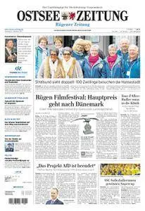 Ostsee Zeitung Rügen - 09. Oktober 2017