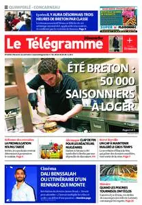 Le Télégramme Quimperlé – 16 avril 2023