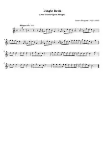 James Lord Pierpont (1822–1893) - Jingle Bells