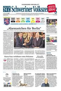 Schweriner Volkszeitung Hagenower Kreisblatt - 29. Oktober 2018