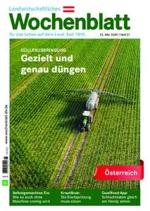 Bayerisches Landwirtschaftliches Wochenblatt Oesterreich - 20. Mai 2020