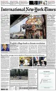 International New York Times - 23 August 2016