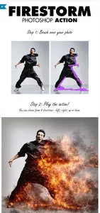 GraphicRiver - FireStorm Photoshop Action