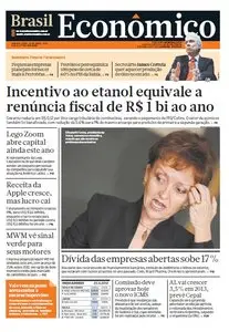 Jornal Brasil Econômico em PDF, Quarta, 24 de Abril de 2013 