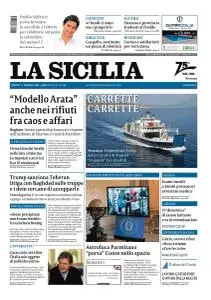 La Sicilia Siracusa - 11 Gennaio 2020