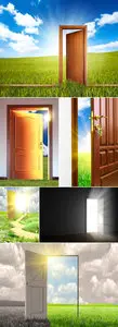 Stock Photo - Open Door
