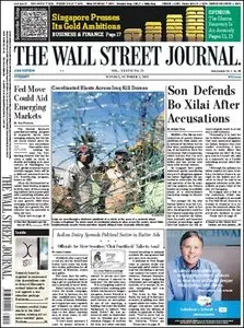 The Wall Street Journal - 01 October 2012 (Asia)