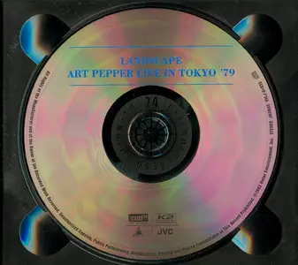 Art Pepper - Landscape: Live in Tokyo '79 [XRCD24 Remastered 2003]
