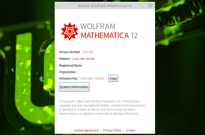 wolfram mathematica notebook