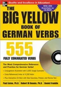 The Big Yellow Book of German Verbs: 555 Fully Conjugated Verbs
