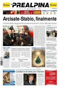 La Prealpina - 23 Dicembre 2017