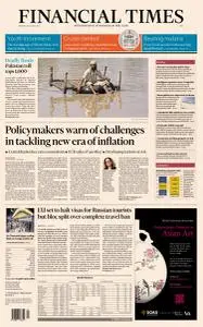 Financial Times Asia - August 29, 2022