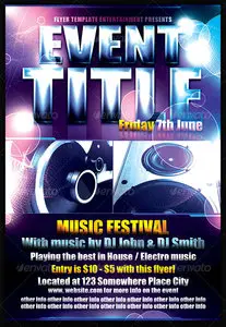GraphicRiver Event Flyer Template
