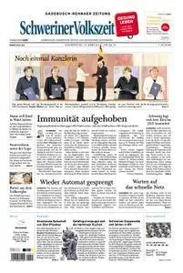 Schweriner Volkszeitung Gadebusch-Rehnaer Zeitung - 15. März 2018