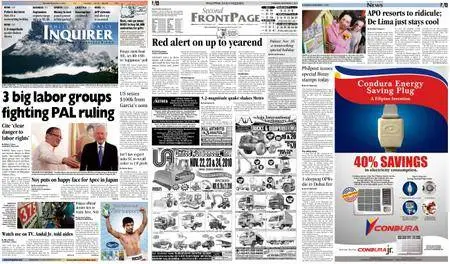 Philippine Daily Inquirer – November 11, 2010