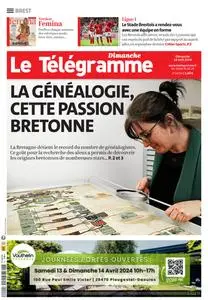 Le Télégramme Brest Abers Iroise - 14 Avril 2024