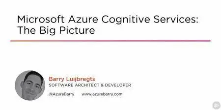 Microsoft Azure Cognitive Services: The Big Picture