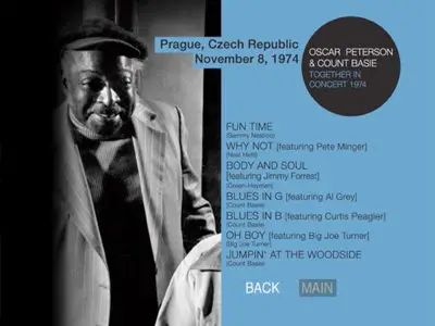 Oscar Peterson & Count Basie - Together In Concert 1974 (2008)