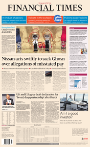 Financial Times Europe – 23 November 2018