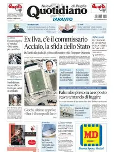 Quotidiano di Puglia Taranto - 21 Febbraio 2024