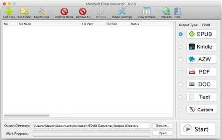 AniceSoft EPUB Converter 9.8.9 MacOSX